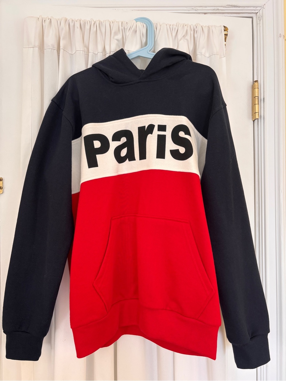 Air de Paris Collection red white, and blue Hoodie